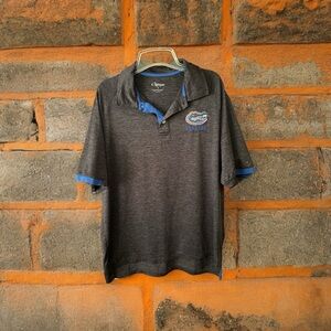 Chiliwear NCAA Florida Gators Men’s Polo with Embroidered Logo Size Large GUC